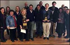 The cast and crew of Paper Thin, Best Production SETC 2018