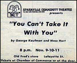 You Can't Take it With You ad