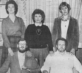 The cast of Plaza Suite