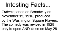 Trifles / The Neighbors