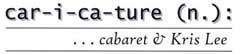 car-i-ca-ture