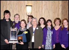 The cast and crew of Eleemosynary at MTA