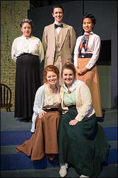 The cast of Silent Sky