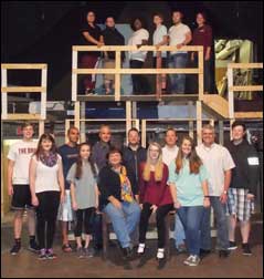 The cast of Urinetown