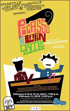 Picasso at the Lapin Agile poster