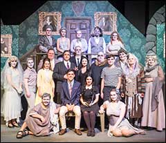 The cast of The Adams Family