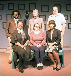 The cast of Permanent Collection