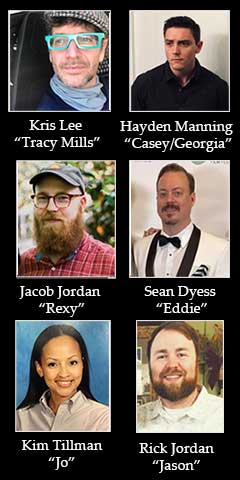 The cast of The Legend of Georgia McBride