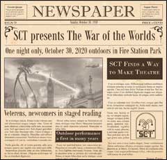 The War of the Worlds logo