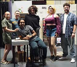 The cast of The Legend of Georgia McBride