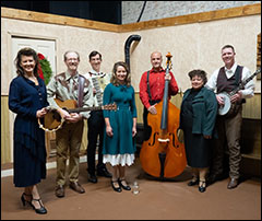 The Cast of Sanders Family Christmas