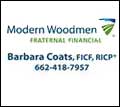 Barbara Coats, Modern Woodmen